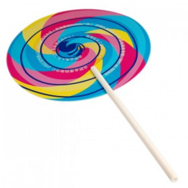 Lollipop shape handle fan
