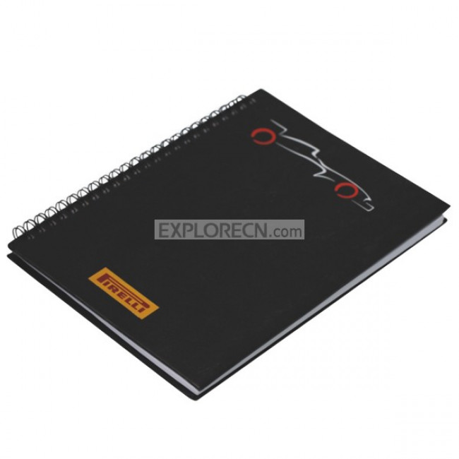 PP cover spiral notebook with printing