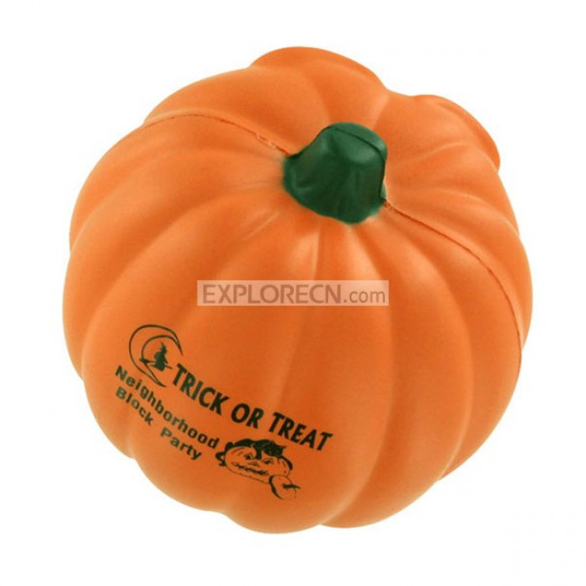 PU anti stress pumpkin ball