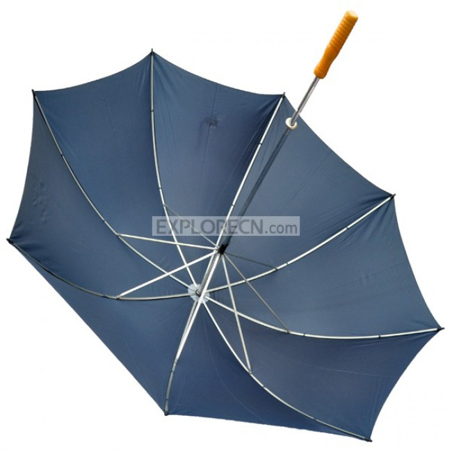 27 inch aluminum straight umbrella with printing