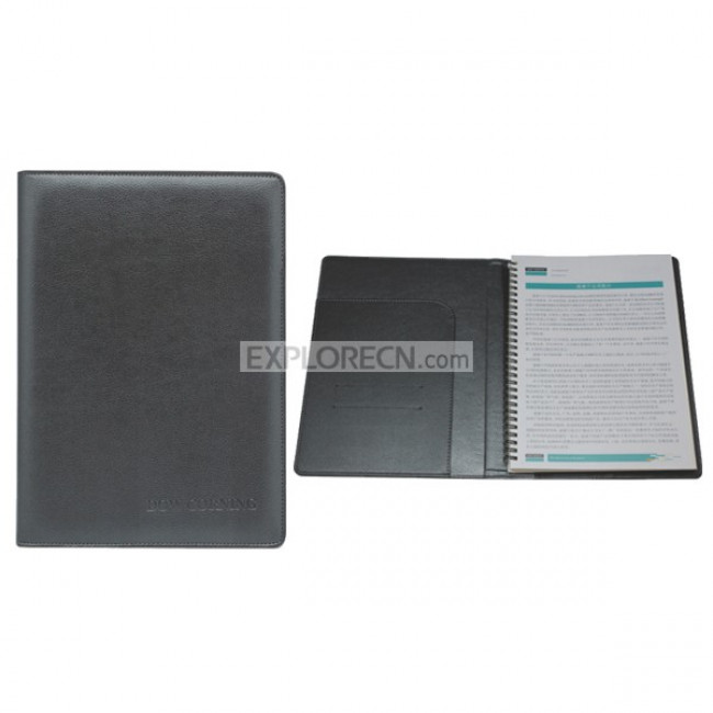 Classic color PU cover with card pocket