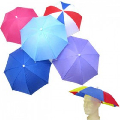 Hand-Free Umbrella Hat