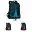 Polyester backpack bag with  mesh pockets