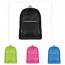 210D polyester foldable backpack bag