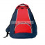 600 x 300D polyester backpack bag with double slider zipper puller