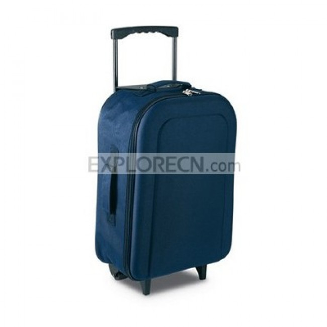 Polyester trolley bag with retractable handle
