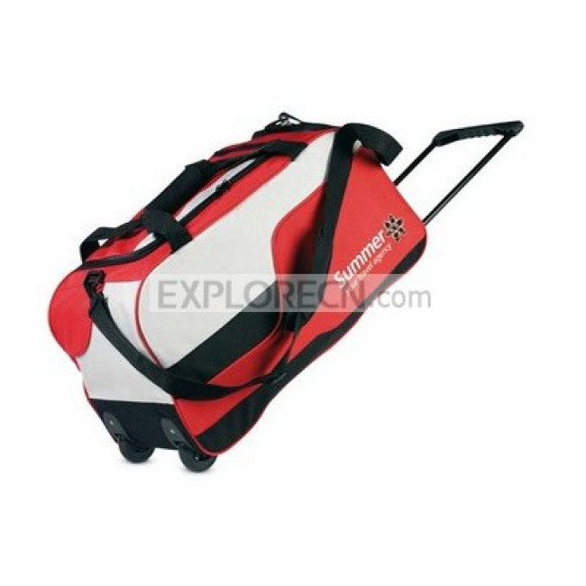 Trolley travel bag with firm frame