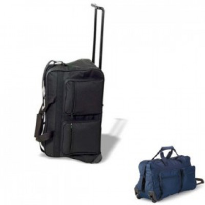 Polyester trolley style travel bag