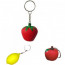 Fruit shape PU stress ball keyring