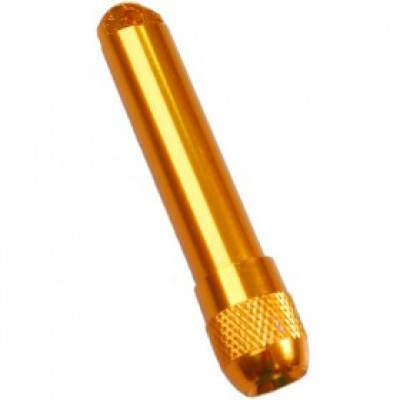 Golden LED light keyring