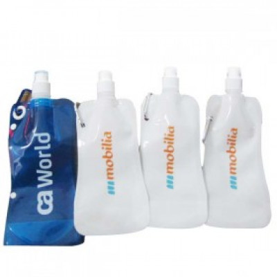480ML Plastic Foldable Water Bottle