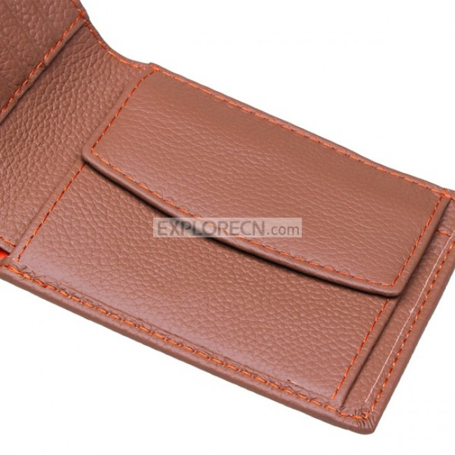 High Quality Brown Genuine Leather Wallet