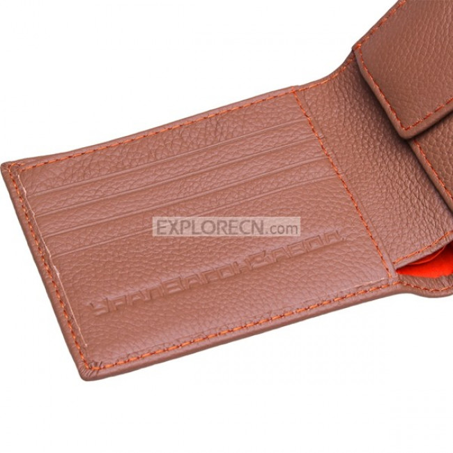 High Quality Brown Genuine Leather Wallet