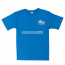Customized Cotton Blue T Shirt