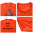 Customized Campaign Orange T-Shirt