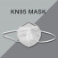 Kn95 disposable protective mask for keeping away from virus