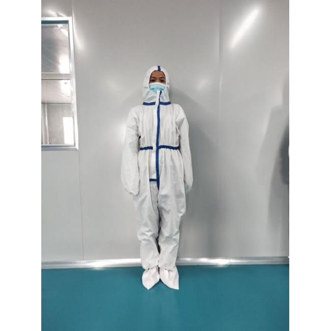 Disposable isolation clothes nonwoven coverall protective suit