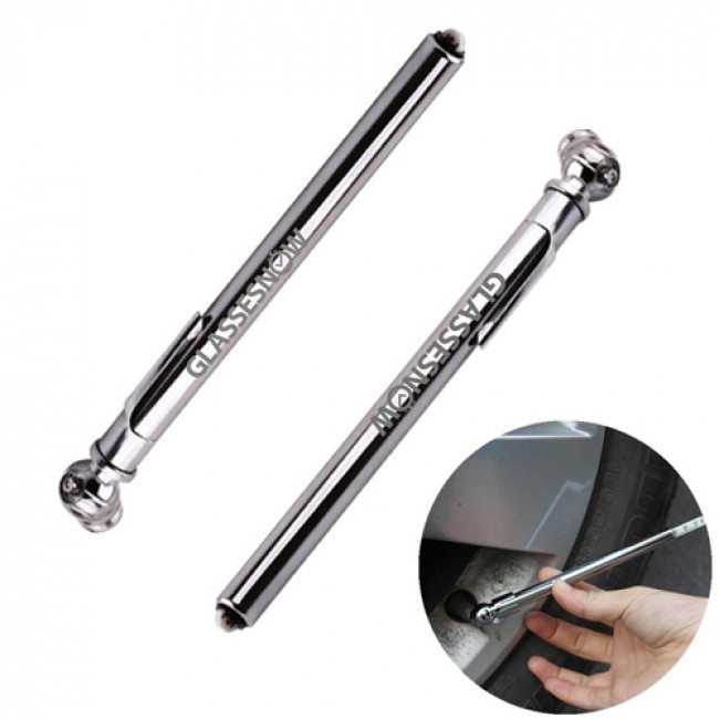 Bicycle Chrome Plated Tire Gauge