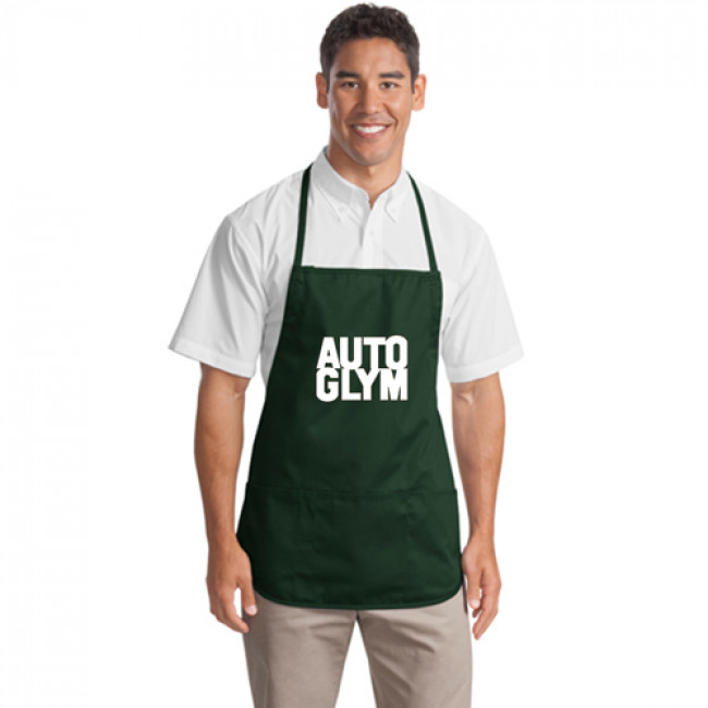 Polyester Apron With Center Pocket