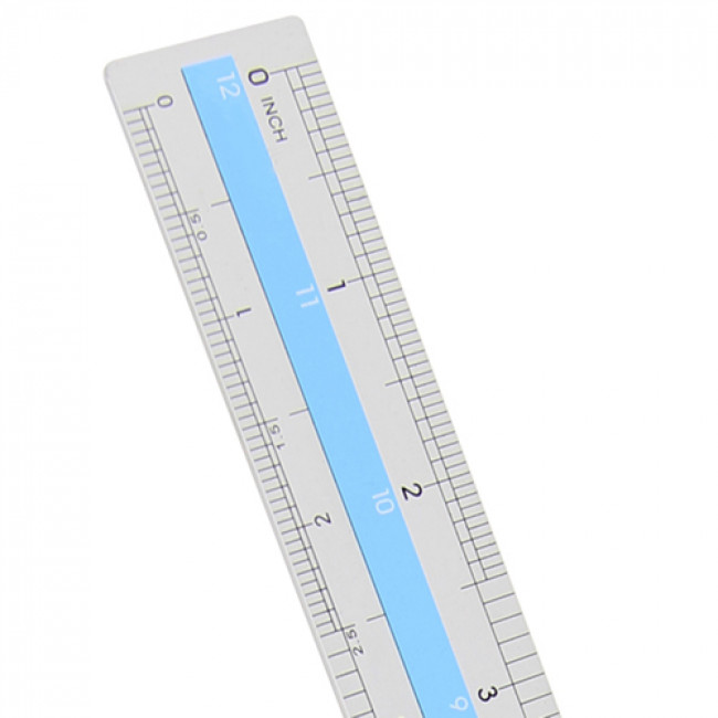 30cm Two Color Aluminum Ruler