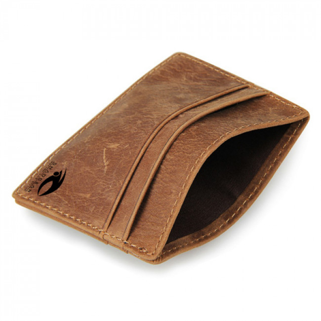 Leather Thin Credit Card Holder