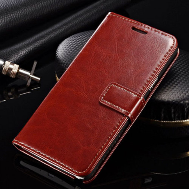 Samsung (All Model) Luxury Wallet  PU Leather Coque Phone Bag With Stand