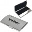 Curve Nickel Plated Card Holder