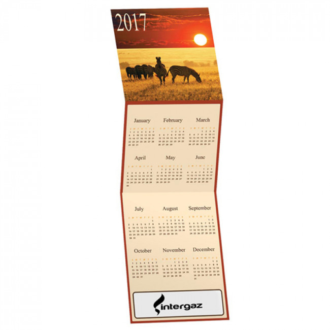 Unique Tri-Fold Calendar