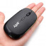 Slim Mini USB Receiver Wireless Thin Mouse
