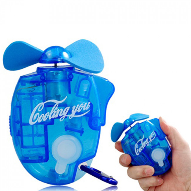 Water Spray Fan With Carabiner