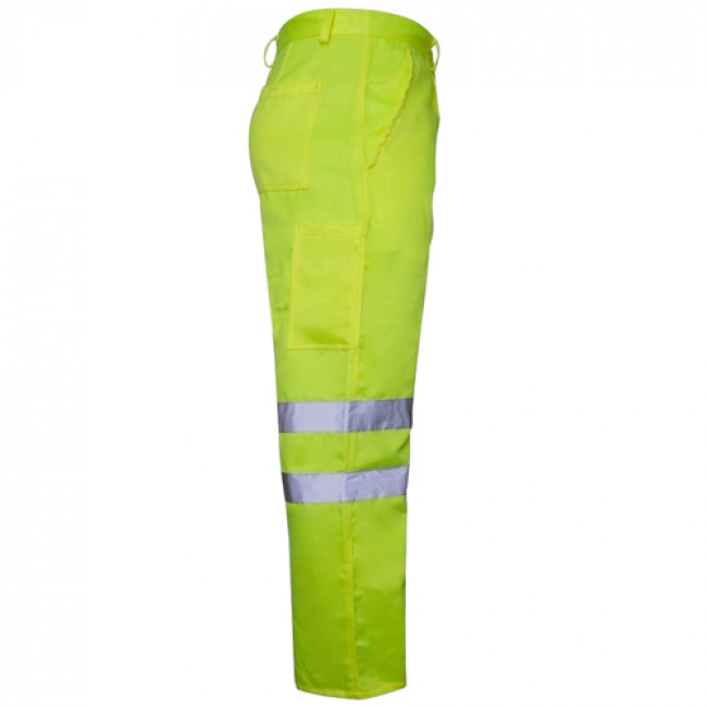 Reflective Safety Trouser With Cargo Pocket