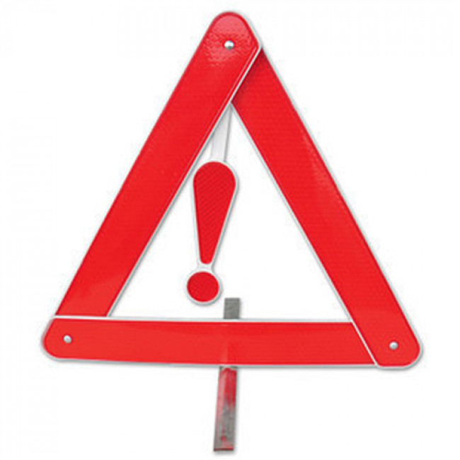 Automobile Foldable Reflective Triangle Warning Sign