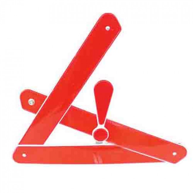 Automobile Foldable Reflective Triangle Warning Sign