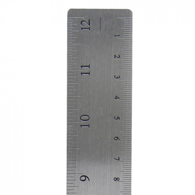 30cm Stainless Steel Skidproof Ruler