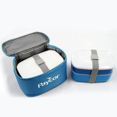 Insulated Lunch Box With Zipper Bag
