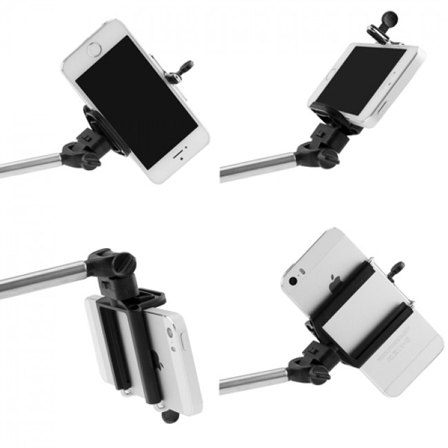 Extendable Selfie Stick with Bluetooth Remote
