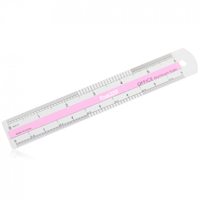15cm Color Center Aluminum Ruler