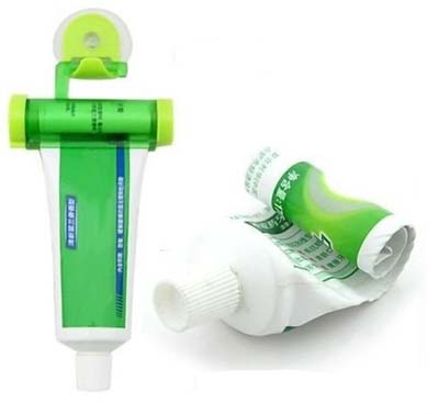 Unique tube toothpaste dispenser