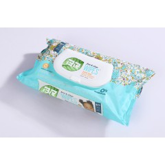 Cotton Baby Wipes 50pcs per Pack with Aloe Vera