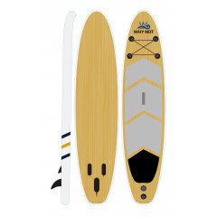 Kudooutdoors 3.05m Inflatable Wood Grain Inflatable  Paddle Board