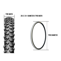 Bicycle Tyre and Rim Size Guide